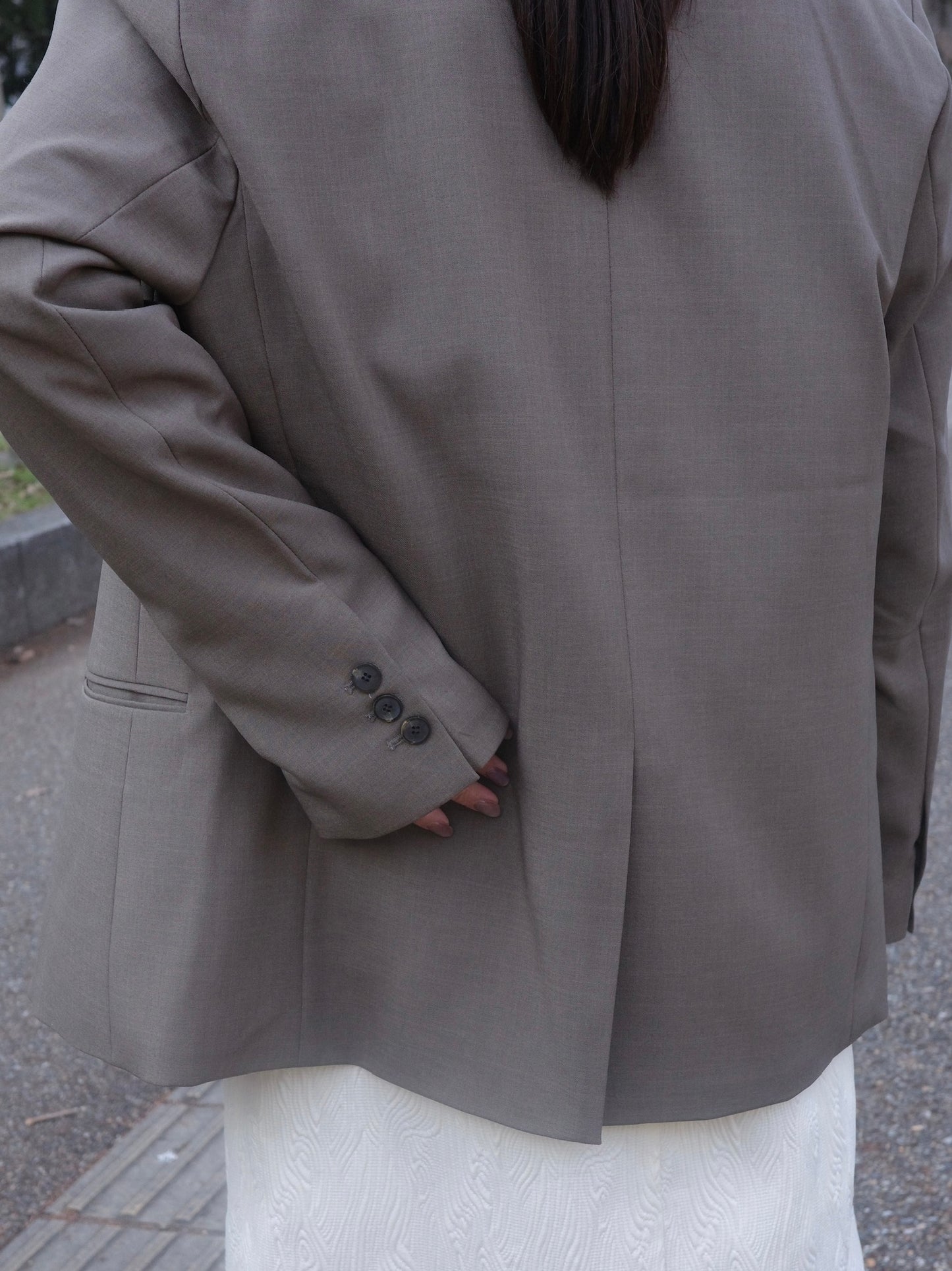 over size tailored jacket