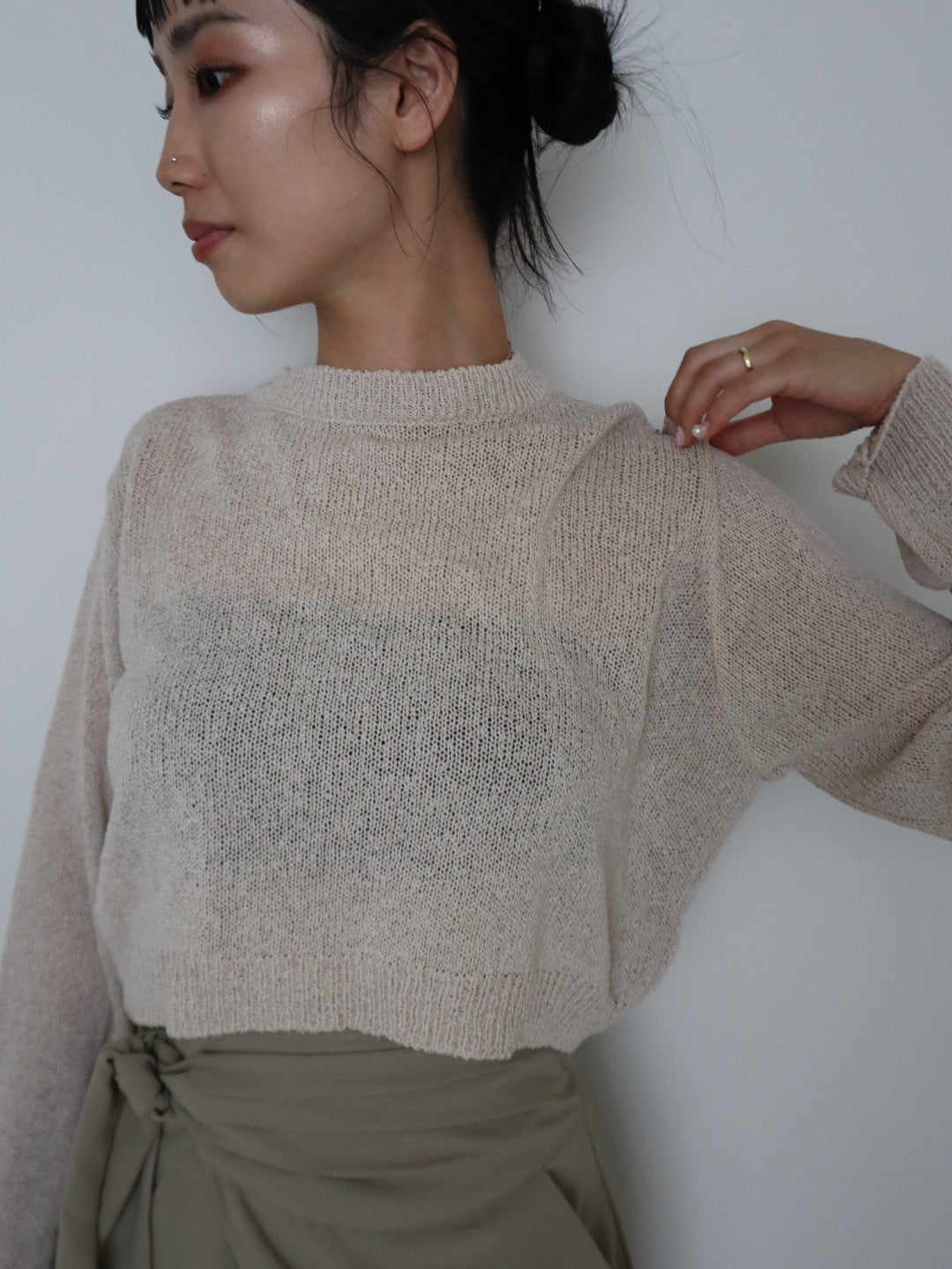 back open knit