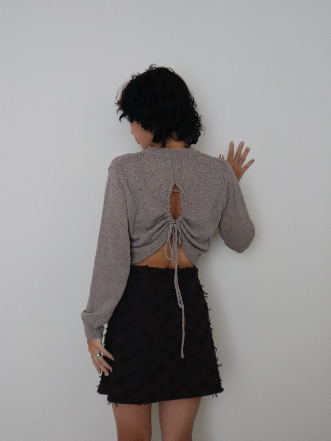 back open knit