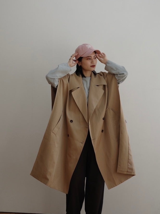 cape like trench coat