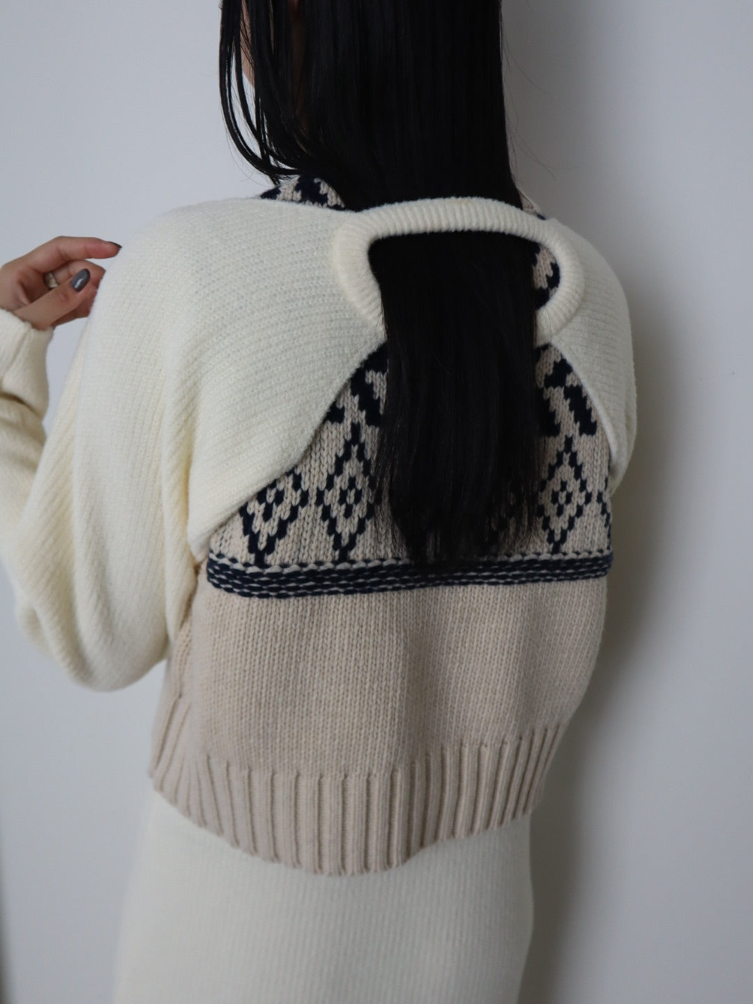 design short knit vest