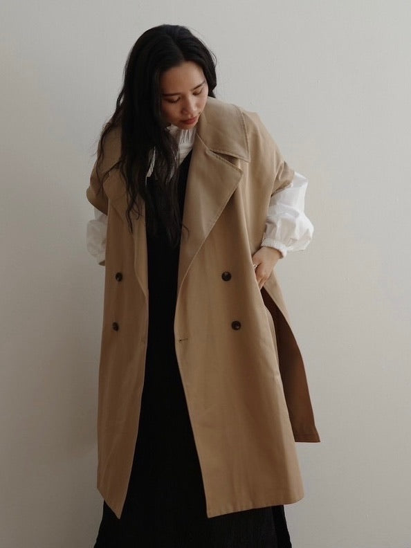 cape like trench coat