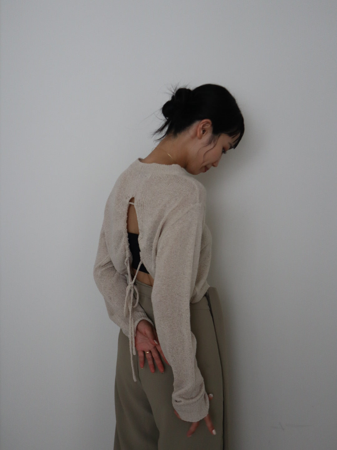 back open knit