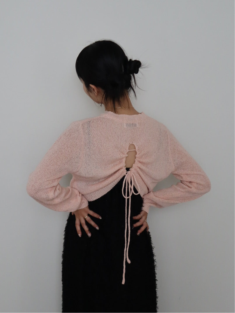 back open knit